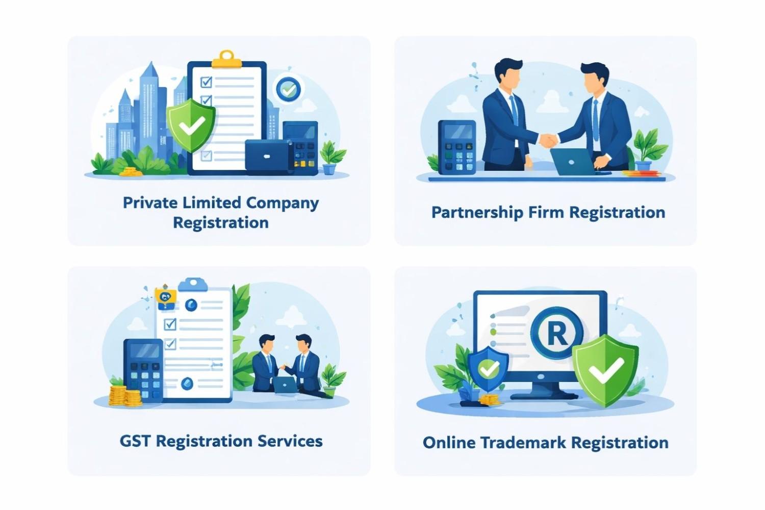 Different types of online company registration services explained clearly