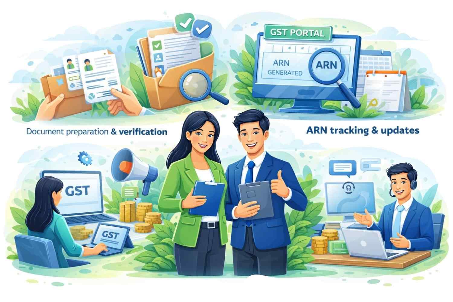 GST registration services in Gurgaon with expert support for business compliance and tax filing