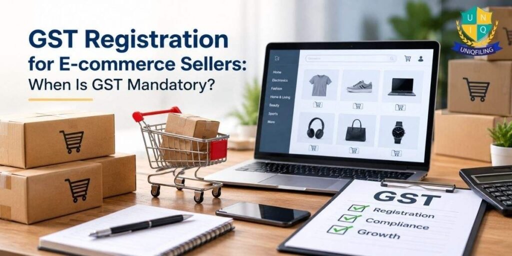 GST Registration for E-commerce Sellers – GST requirements and documents